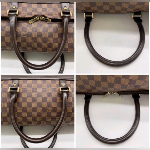 SALE! Auth Louis Vuitton Damier Ebene Nokita Grans Model Travel Bag/Suitcase - Picture 7 of 16